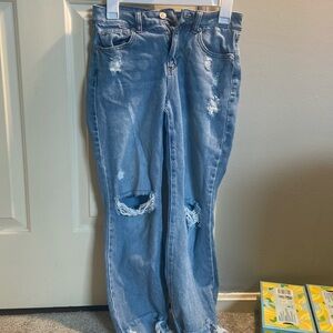 Rewash high rise jeans